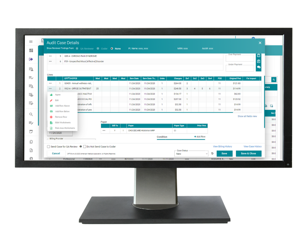 Audit Case Details MDaudit Enterprise Audit Case Details